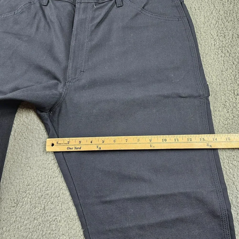 Bulwark FR Pants Mens 36x35* Blue Canvas Carpenter Utility Fire Resistant Welder